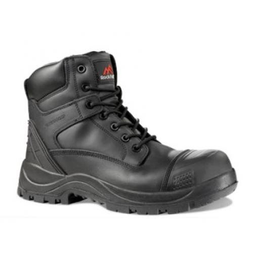 řada: RF460 Bezpečnostní obuv obuv Unisex, Laminát 15, Černá Ano Rockfall 50 SRC