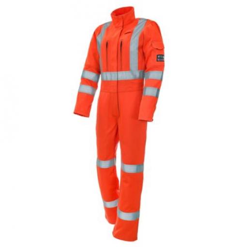ProGARM Kombinéza Opakovaně použitelné Unisex, Oranžová, SC: 12, Program VXS, Netkaná textilie EN 1149-5, EN 61482-2, EN