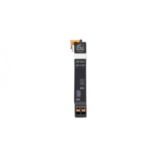 ifm electronic Elektronický jistič, řada: DF 24V, počet kanálů: 2, 4 A Lišta DIN, šířka: 12.5 mm, hloubka: 98.5 mm,