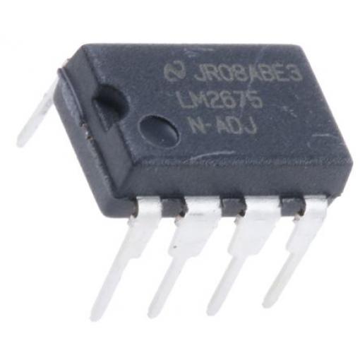 Spínací regulátor snižující LM2675N-ADJ/NOPB 1A nastavitelný 260 kHz 1,21 V až 37 V, počet kolíků: 8, MDIP