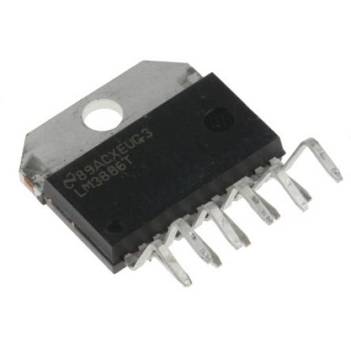 Texas Instruments Třída A-B Audio zesilovač 68W Výkonový audio zesilovač 8 MHz, MLPP, počet kolíků: 11 kolíkový 85 °C,