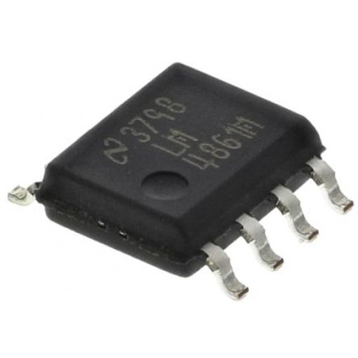 Třída A-BZesilovač zvuku LM4861M/NOPB Výkonový audio zesilovač Mono 1.1W, SOIC, počet kolíků: 8 +85 °C