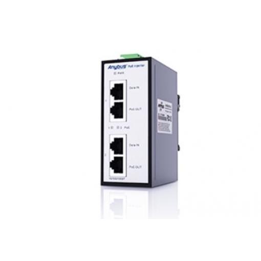 Anybus Vstřikovač PoE, vstupní: 12/57 V, výstup: 50 V dc 600 mA 30 W