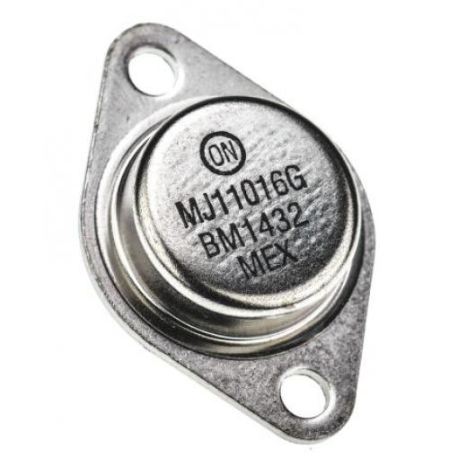 onsemi Tranzistor Darlington 1 30 A NPN 120 V HFE:200, TO-204, počet kolíků: 3 kolíkový