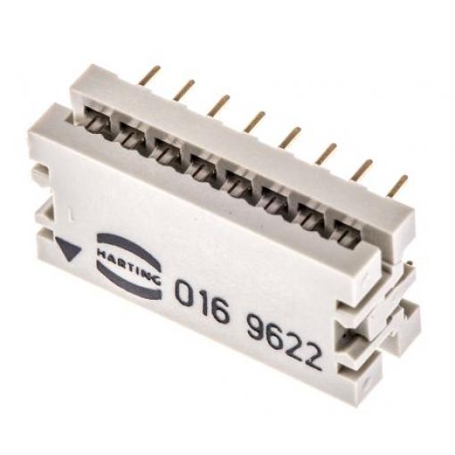 HARTING Konektor IDC, řada: SEK-17 Vnější, rozteč: 2.54 mm, počet kontaktů: 16, počet řad: 2, Kabel, IDC, orientace