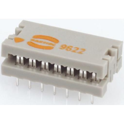 Konektor IDC, řada: SEK-17, rozteč: 2.54mm, počet kontaktů: 40, počet řad: 2, orientace těla: Pravý úhel, Samec, IDC,