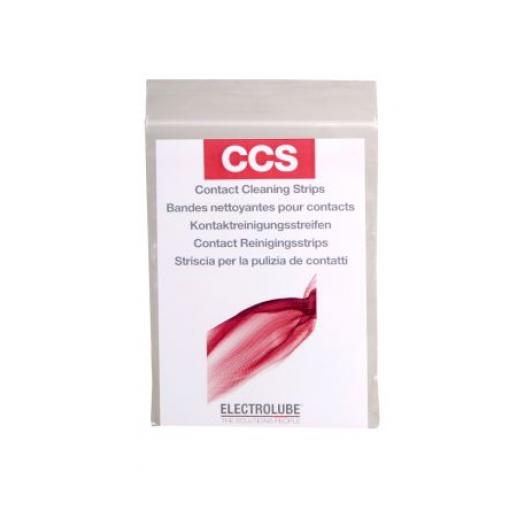 Čistič elektrických kontaktů CCS Contact Cleaning Strips, 20 Balení Electrolube