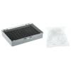 Přihrádková krabice 60 přihrádek Šedá, Polystyren 30 mm x 122mm x 161 mm RS PRO
