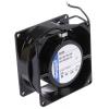 ebm-papst Sada axiálního ventilátoru, řada: 8000 N, průtok vzduchu: 50 m³/h 12 W 230V ac 52 mA IP20 80 mm 80mm 38 mm