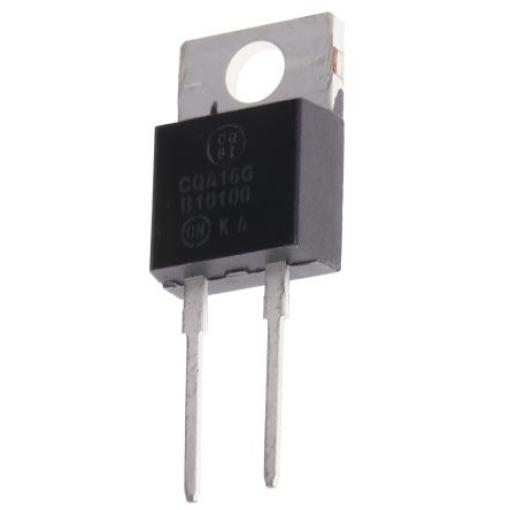 onsemi, standard: AEC-Q101 Dioda Schottkyho dioda 10 A 100 V, TO-220, počet kolíků: 2 kolíkový