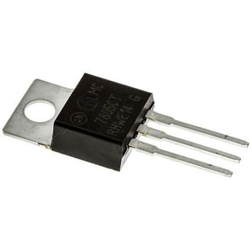 onsemi, standard: AEC-Q100 Regulátor napětí MC7805CTG 5 Lineární 1 A Pevný 5 V, počet kolíků: 3 kolíkový, TO-220