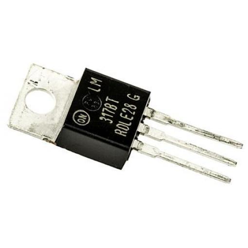 onsemi, standard: AEC-Q100 Regulátor napětí LM317BTG 5 Lineární 1.5 A Nastavitelné 37 V, počet kolíků: 3 kolíkový,