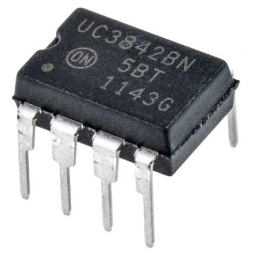 onsemi PWM regulátor UC3842BNG 5 30 V 500 kHz, počet kolíků: 8 kolíkový, PDIP