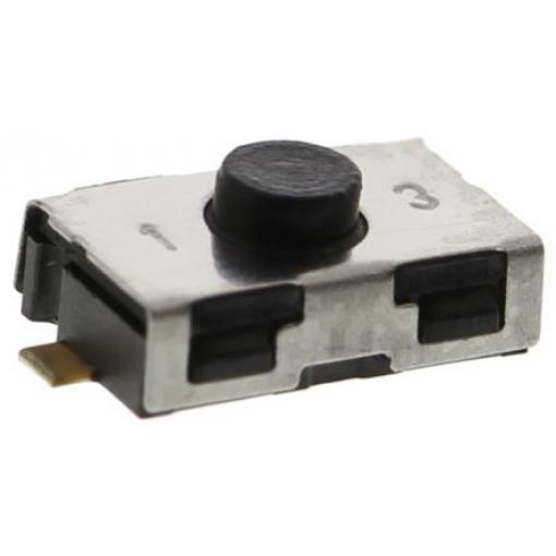 C & K Dotykový spínač IP50, barva ovladače: Černá Tlačítko SPST 10 mA 2.5 mm 0.8 mm Povrch