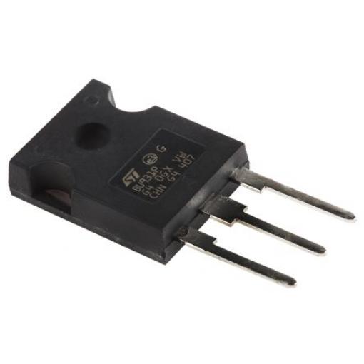 STMicroelectronics, standard: AEC-Q101 Tranzistor Darlington 1 15 A NPN 400 V HFE:300, TO-247, počet kolíků: 3 kolíkový
