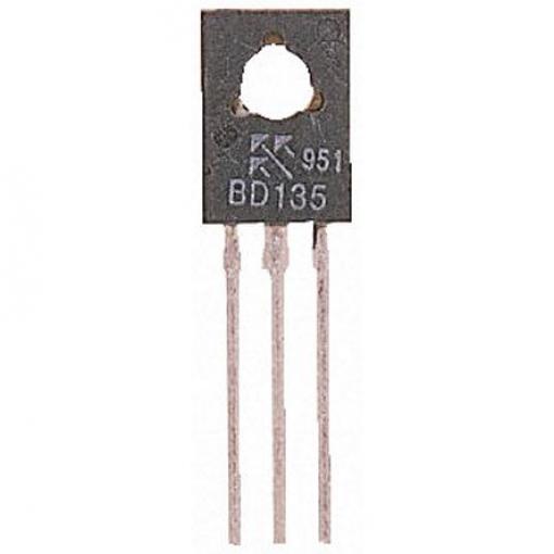 STMicroelectronics Tranzistor Darlington BD677 1 4 A NPN 60 V HFE:750, SOT-32, počet kolíků: 3 kolíkový