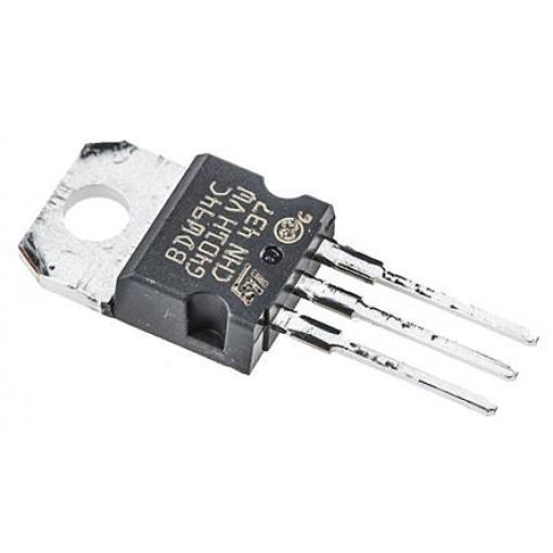 STMicroelectronics Tranzistor Darlington BDW94C 1 12 A PnP 100 V HFE:100, TO-220, počet kolíků: 3 kolíkový