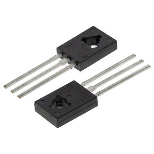 STMicroelectronics Tranzistor 2SD882 3 A NPN 30 V, SOT-32, počet kolíků: 3 kolíkový Jednoduchý