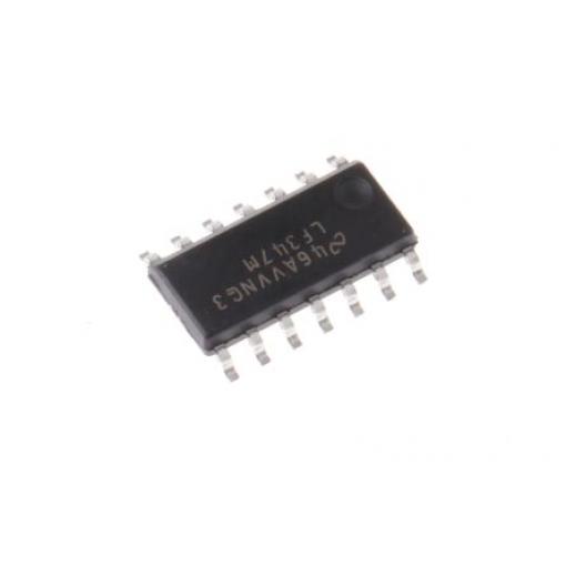 Texas Instruments Operační zesilovač 4 MHz 18 V, SOIC, počet kolíků: 14 kolíkový