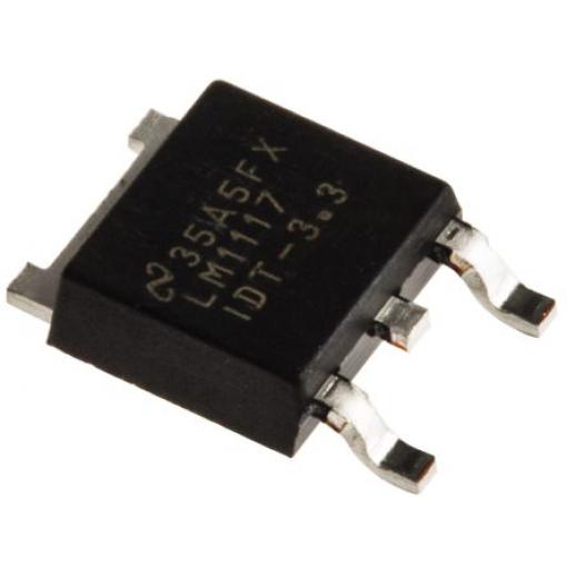 Regulátor napětí LM1117IDT-3.3/NOPB 800mA, počet kolíků: 3, TO-252