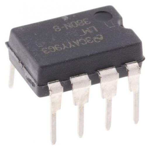 Texas Instruments Třída A-B Audio zesilovač 2.5W Výkonový audio zesilovač 100 MHz, MDIP, počet kolíků: 8 kolíkový 70 °C,