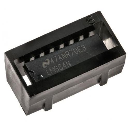 Třída A-BZesilovač zvuku LM384N/NOPB Výkonový audio zesilovač Mono 5.5W, MDIP, počet kolíků: 14 +70 °C
