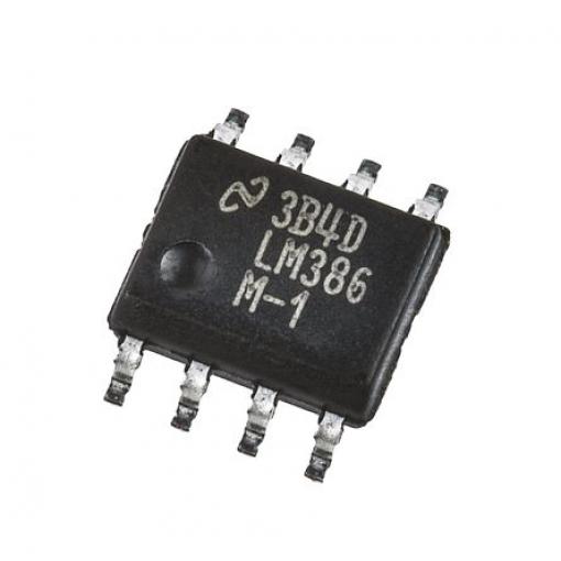 Texas Instruments Třída A-B Audio zesilovač 0.32W Výkonový audio zesilovač 300 kHz, SOIC, počet kolíků: 8 kolíkový 70