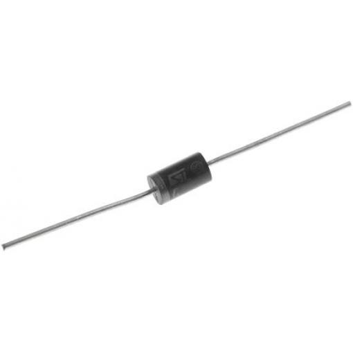 STMicroelectronics Dioda TVS 1 Jednosměrné 1.5 kW, DO-201, počet kolíků: 2 kolíkový