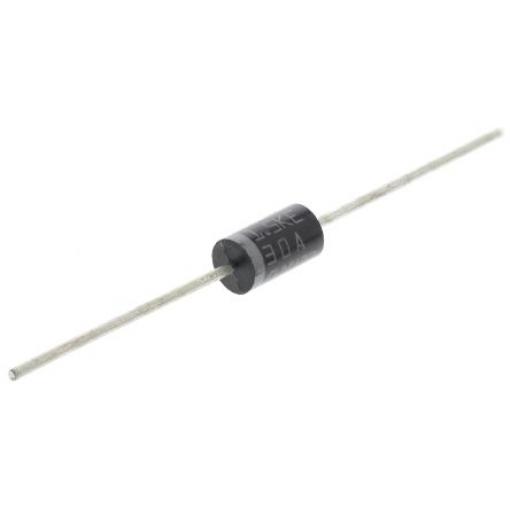 STMicroelectronics Dioda TVS 1 Jednosměrné 1.5 kW, DO-201, počet kolíků: 2 kolíkový