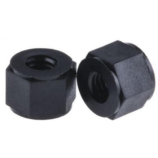 Závitový distanční sloupek Šestihranný HTSN-M4-6-8-1 M4 6 mm, Nylon M4 Essentra