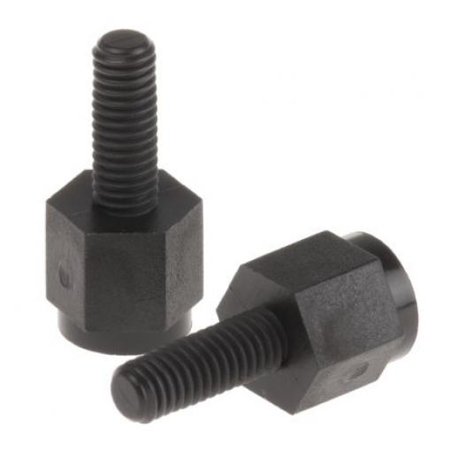 Distanční vložka Šestihranný 6 mm, Nylon Essentra