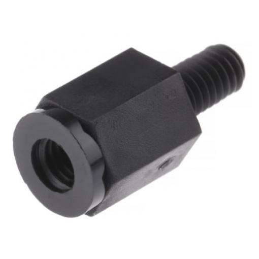 Distanční vložka Šestihranný HTSN-M4-10-8-2 10 mm, Nylon Essentra