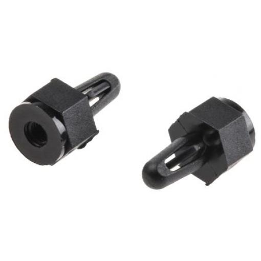 Essentra Podpěrný sloupek desky plošných spojů TCBN-T1-M3-8-6 výška 6 mm Nylon pro 4 mm otvor v PCB