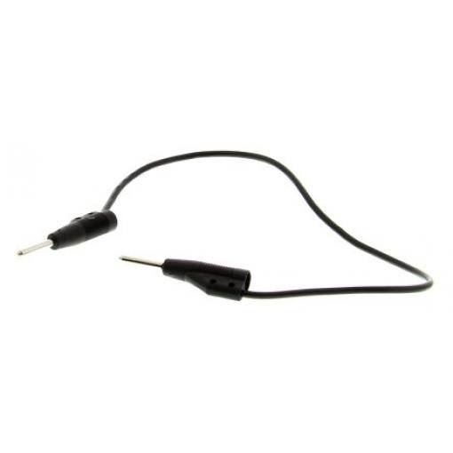 Hirschmann Test & Measurement Zkušební kabel s konektorem, Černá 6A, délka kabelů: 250 mm, 60 V dc, Polyvinylchlorid