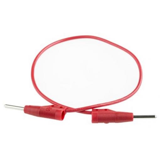 Hirschmann Test & Measurement Zkušební kabel s konektorem, Červená 6A, délka kabelů: 250 mm, 60 V dc, Polyvinylchlorid