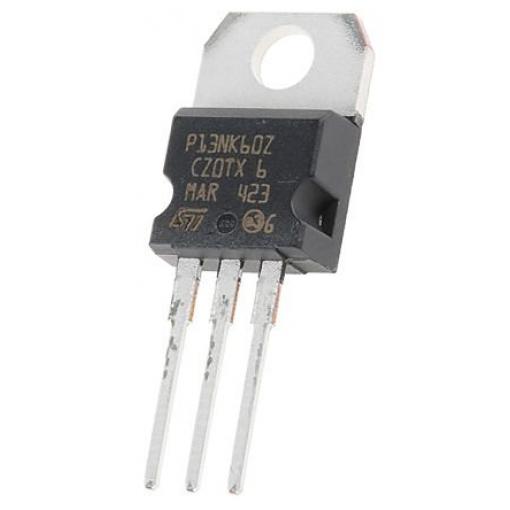 řada: MDmesh, SuperMESH MOSFET Typ N-kanálový 13 A 600 V STMicroelectronics, TO-220, počet kolíků: 3 kolíkový Vylepšení