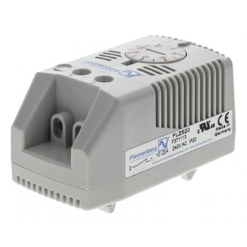 Pfannenberg Zapouzdřený termostat, řada: FLZ, NC 80 °C -40 °C 240 V ac