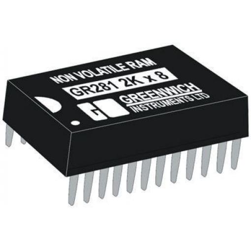 STMicroelectronics NVRAM 70 ns, 16 kB Průchozí otvor, počet kolíků: 24 kolíkový 0 °C až 70 °C, 5.5 V, 4.5 V, PCDIP