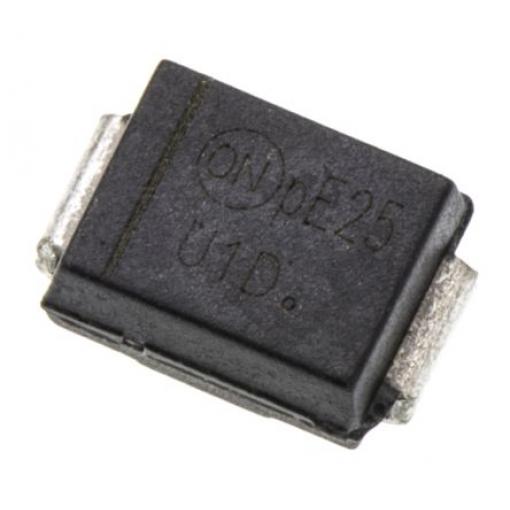 onsemi Silikonový přechod Jednoduchý 2 A 200 V, DO-214AA, počet kolíků: 2 kolíkový