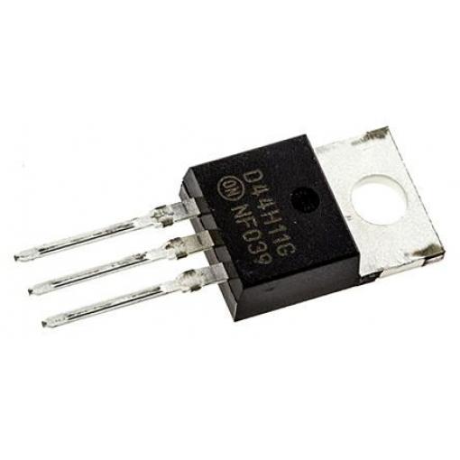 onsemi Tranzistor D44H11G 10 A NPN 80 V, TO-220, počet kolíků: 3 kolíkový Jednoduchý