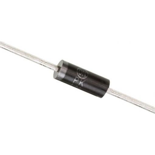onsemi Jednoduchý 200 °C 5 % 5 W 1 μA 1.5 Ω -65 °C Průchozí otvor 5.1 V 1, DO-15, počet kolíků: 2 kolíkový Zenerova