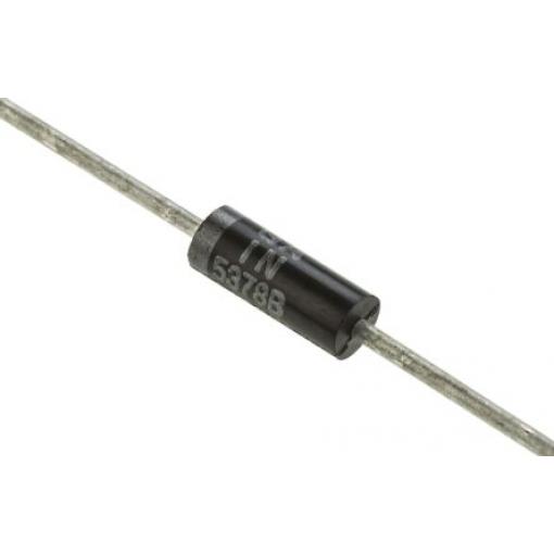 onsemi Jednoduchý 200 °C 5 % 5 W 500 nA 800 Ω -65 °C Průchozí otvor 100 V 1, DO-15, počet kolíků: 2 kolíkový Zenerova