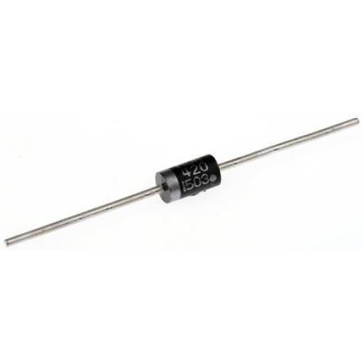 onsemi Dioda Spínané 4 A 200 V 35 ns, DO-201AD, počet kolíků: 2 kolíkový