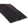 Kryt kabelu 26 mm (vnitřní prům.) délka 4.5 m x šířka 140mm barva Černá RS PRO Pryž