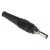Banánek, 32A, 4 mm, 30 V, 60V dc, Černá, Samec, materiál kontaktu: Mosaz, délka: 69mm Banánek