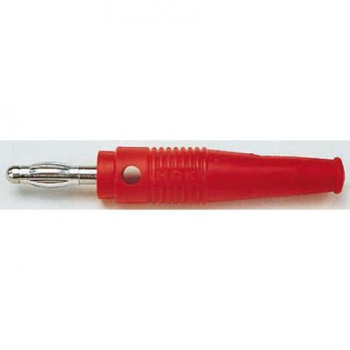 Banánek, 32A, 4 mm, 30 V, 60V dc, Žlutá, Samec, materiál kontaktu: Mosaz, délka: 69mm Banánek