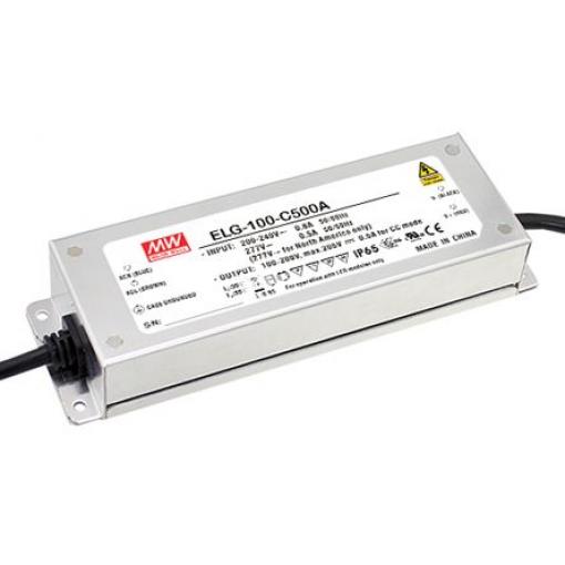 LED ovladač, řada: ELG-100-C ELG-100-C350B 286 V 600 mA 100 W ztlumování: Potenciometr IP67 MEAN WELL