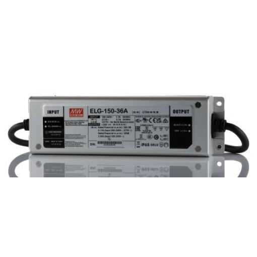 LED ovladač, řada: ELG-150 ELG-150-36A 36 V 900 mA 150 W ztlumování: Potenciometr IP65 MEAN WELL