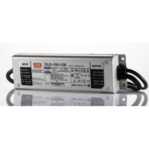 LED ovladač, řada: ELG-150 ELG-150-12B 12 V 900 mA 150 W ztlumování: Potenciometr IP67 MEAN WELL