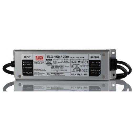 LED ovladač, řada: ELG-150 ELG-150-12DA 12 V 900 mA 120 W ztlumování: DALI IP67 MEAN WELL